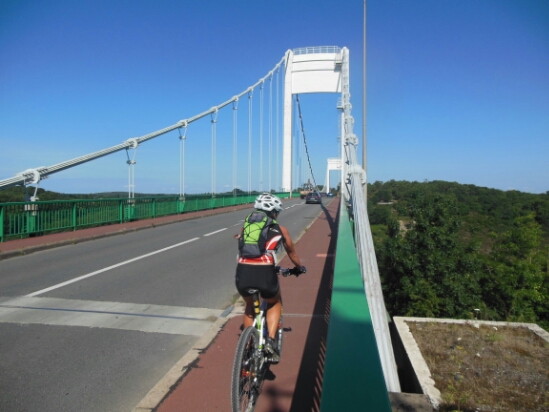 3 Agosto 2014 – La Roche-Bernard – ruta en BTT de 90km – Rochefort-en-Terre