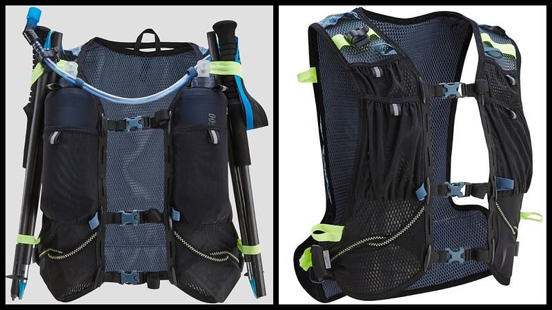 Mochila hidratación trail running 10 L Evadict