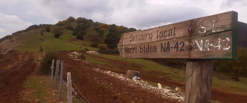 Ruta en el monte por Urtasun – Navarra