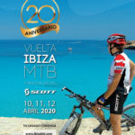 Cartel Vuelta a Ibiza en Mountain Bike Scott 2020