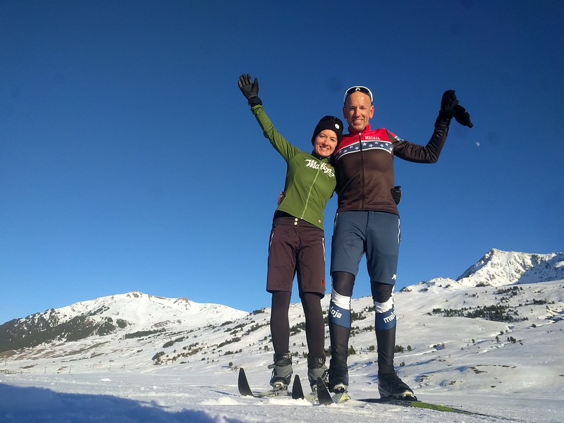 Ropa de esquí de fondo de Maloja, cada vez más