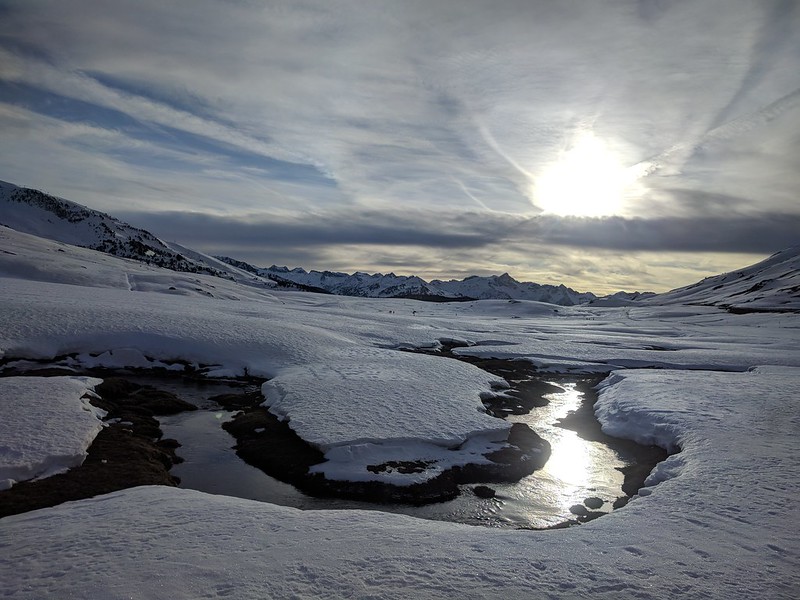 Beret y nieve