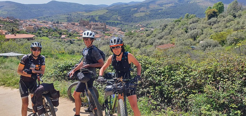 Cáceres con alforjas y mountain bike. 6 días de vacaciones