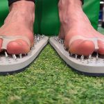 Acupress Boards , plantillas con clavos de reflexologia podal